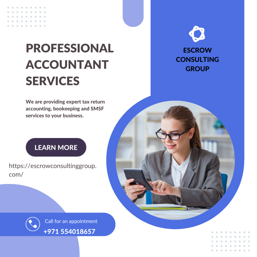 For the Outsourced Accountancy Services choose Escrow Consulting Group